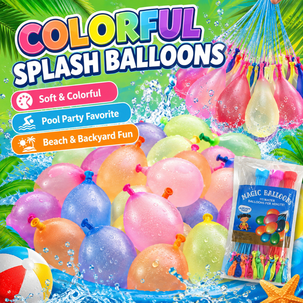 Party Games Using Balloons - 1/3/5 PCS Quick Fill Water Balloons