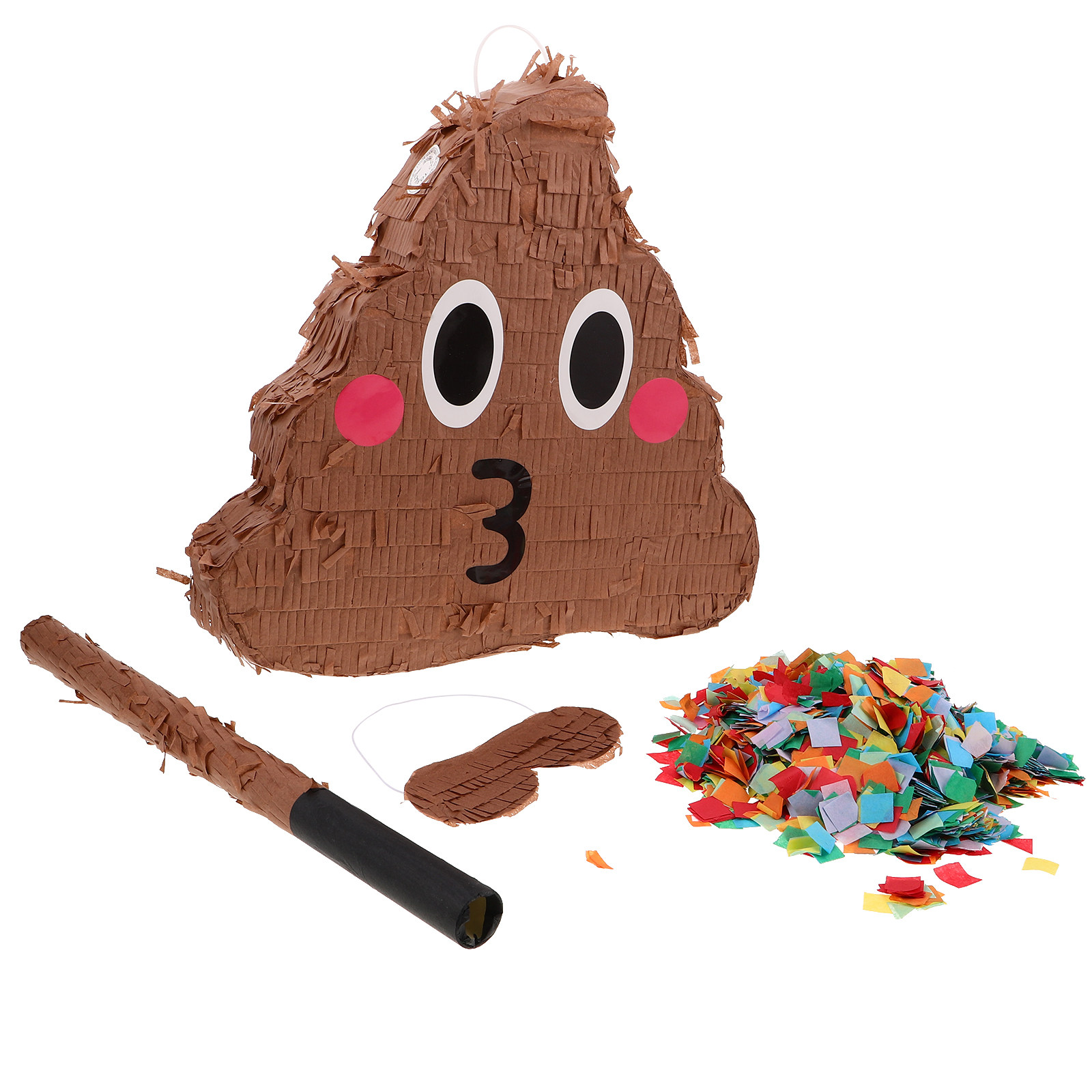 Party Family Games - 1Set Poop Party Pinata for Birthday