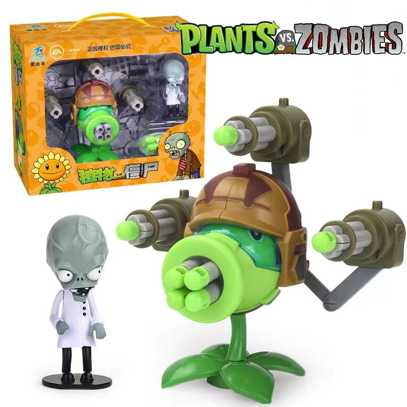 Plants Vs Zombies Gatlin Pea S – обзор и цена Zombie Party Games
