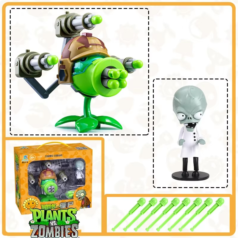 Plants Vs Zombies Gatlin Pea S – обзор и цена Zombie Party Games