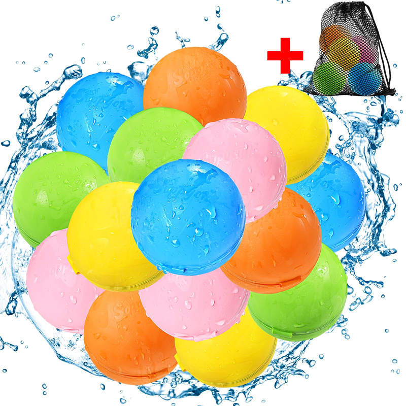 Reusable silicone water balloo – обзор и цена Party Games Using Balloons