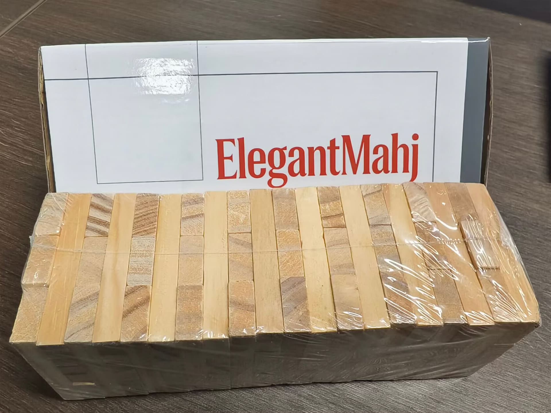 ElegantMahj Timber Tower Wood  – обзор и цена Party Family Games