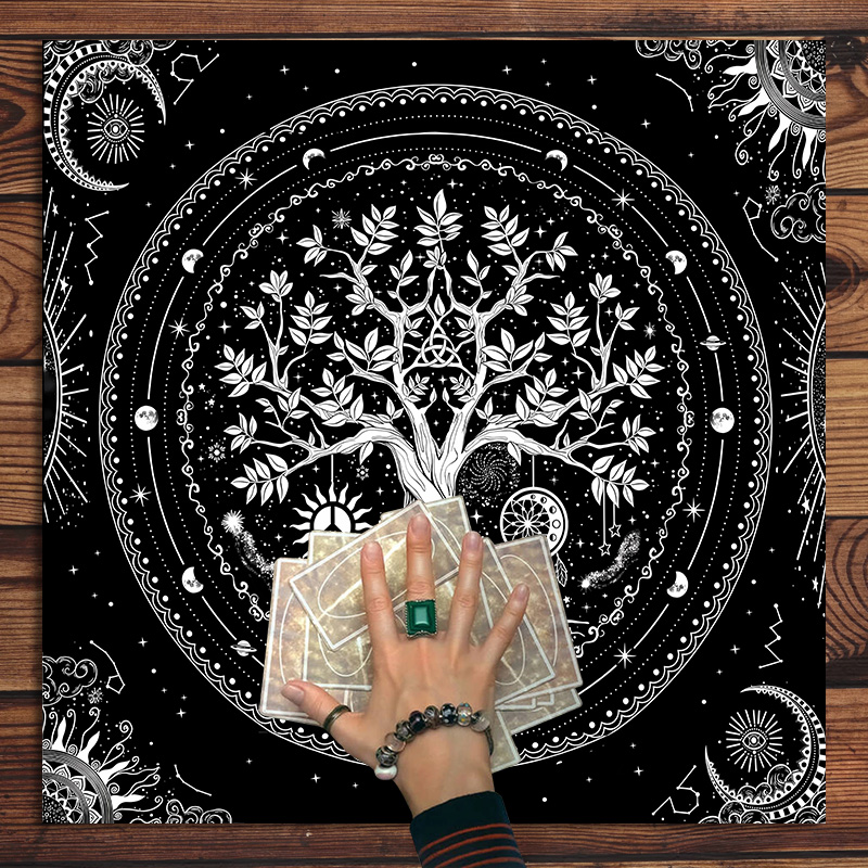 1pc Tarots Moon Cloth Tarots C – обзор и цена Zodiac Party Games