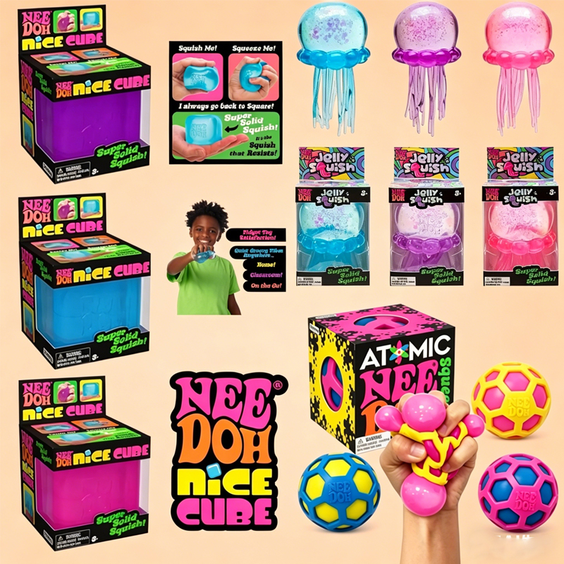 New NeeDoh Squishy Schylling// – обзор и цена Party Games Crazy