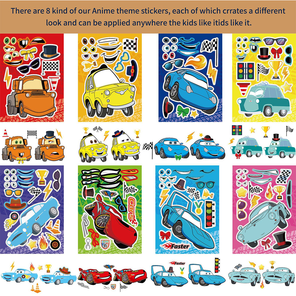 8/16Sheets Disney Cars Puzzle  – обзор и цена Party Games Phone