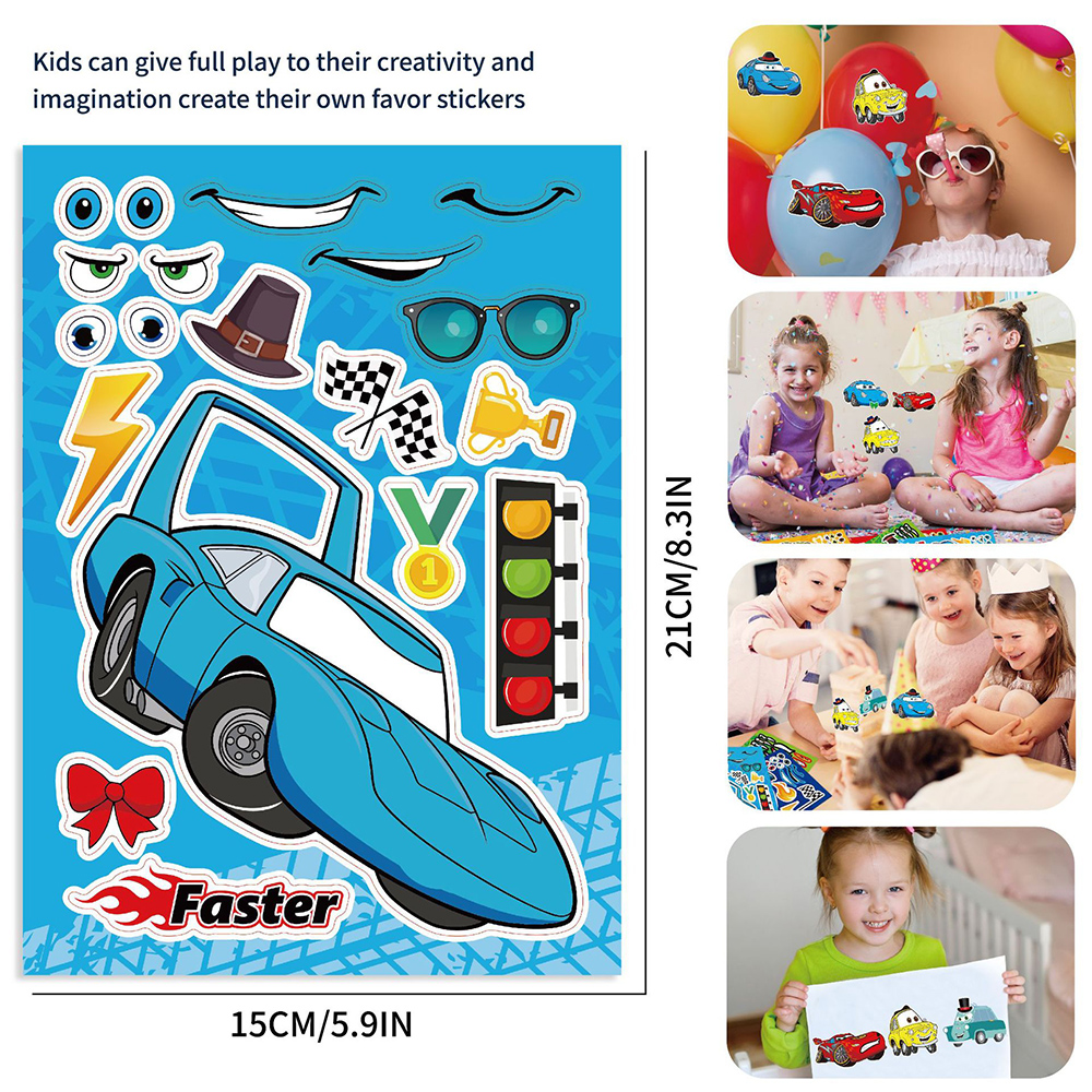 8/16Sheets Disney Cars Puzzle  – обзор и цена Party Games Phone