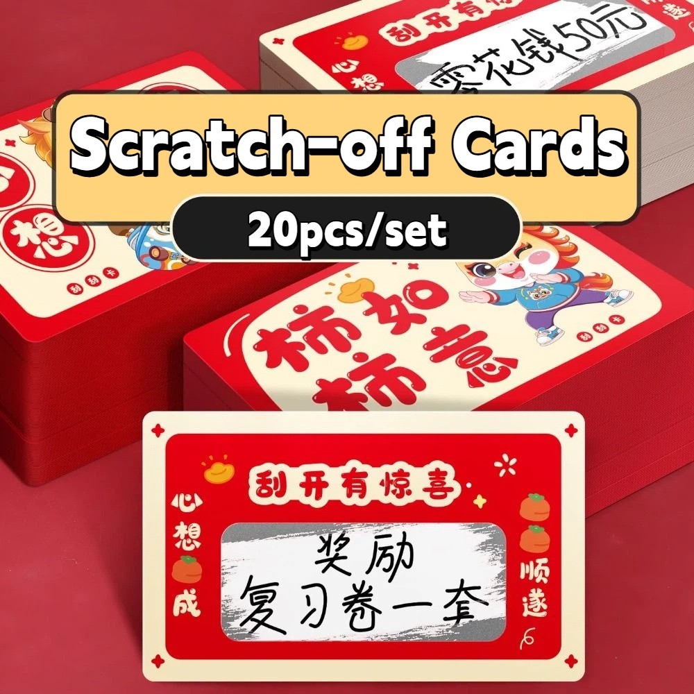 20pcs Zodiac Horse Scratch-off – обзор и цена Zodiac Party Games