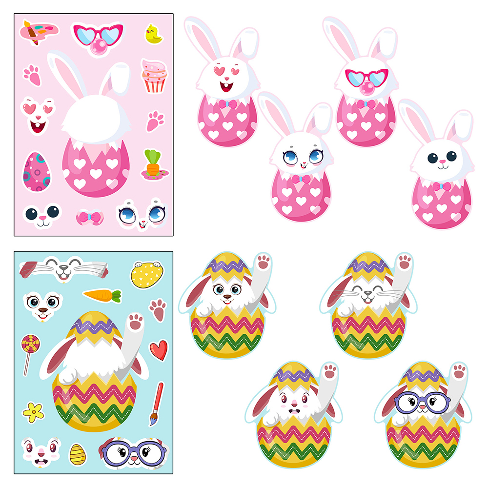 6/12Sheets Cute Easter Rabbit  – обзор и цена Party Games Phone