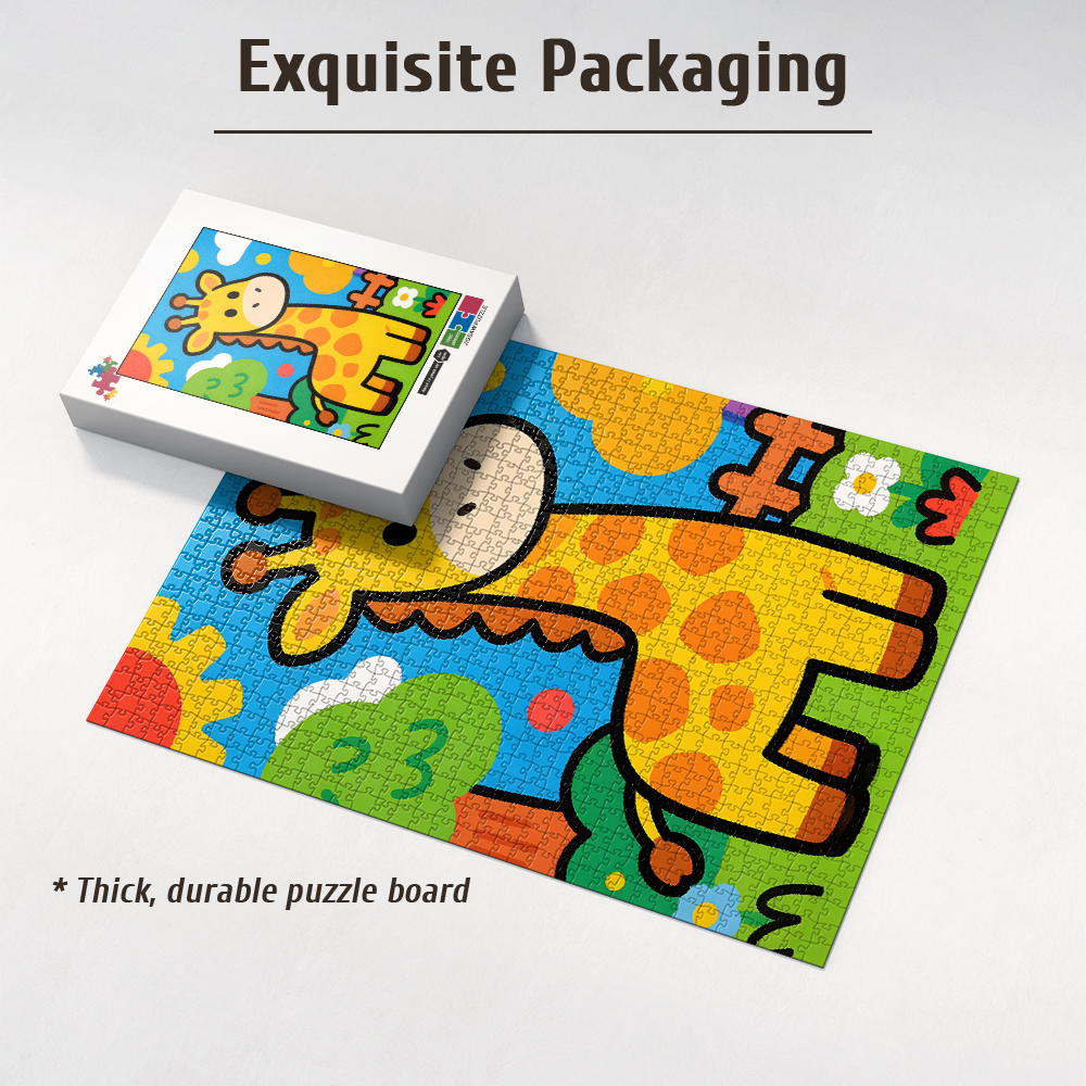 Creative Cartoon Giraffe  Jigs – обзор и цена Party Games Board Game