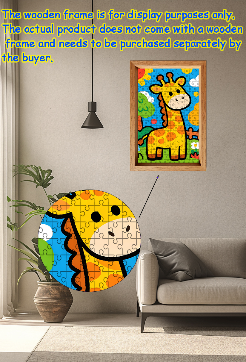 Creative Cartoon Giraffe  Jigs – обзор и цена Party Games Board Game