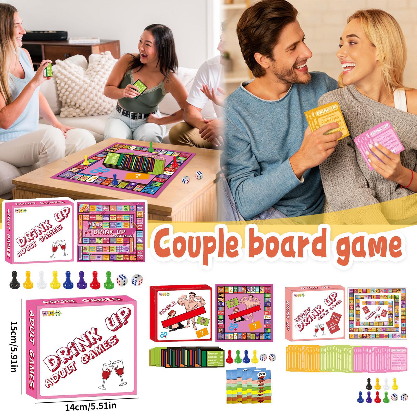 Couples' Desk Board Game Suita – обзор и цена Play Friends Party Games