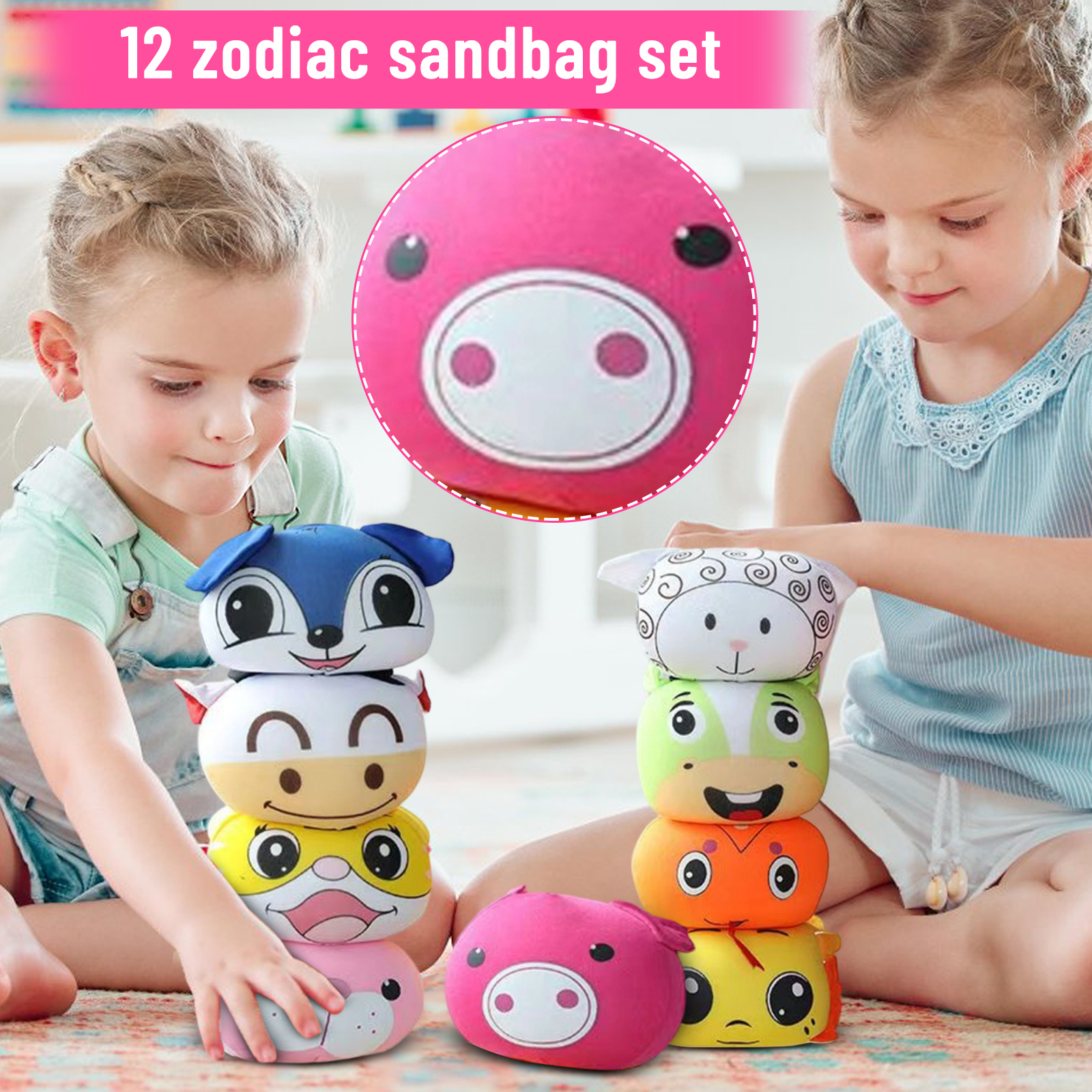 12PCS Chinese Zodiac Animal Be – обзор и цена Zodiac Party Games