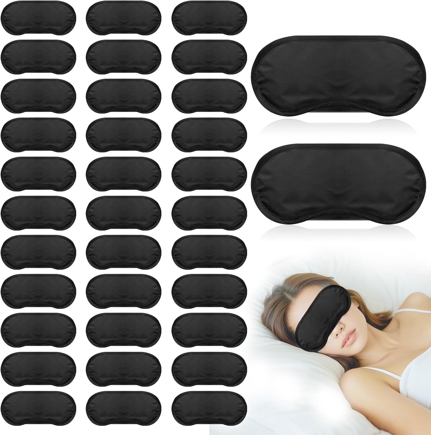 40 Pcs Black Sleep Masks Bulk, – обзор и цена Party Games Game