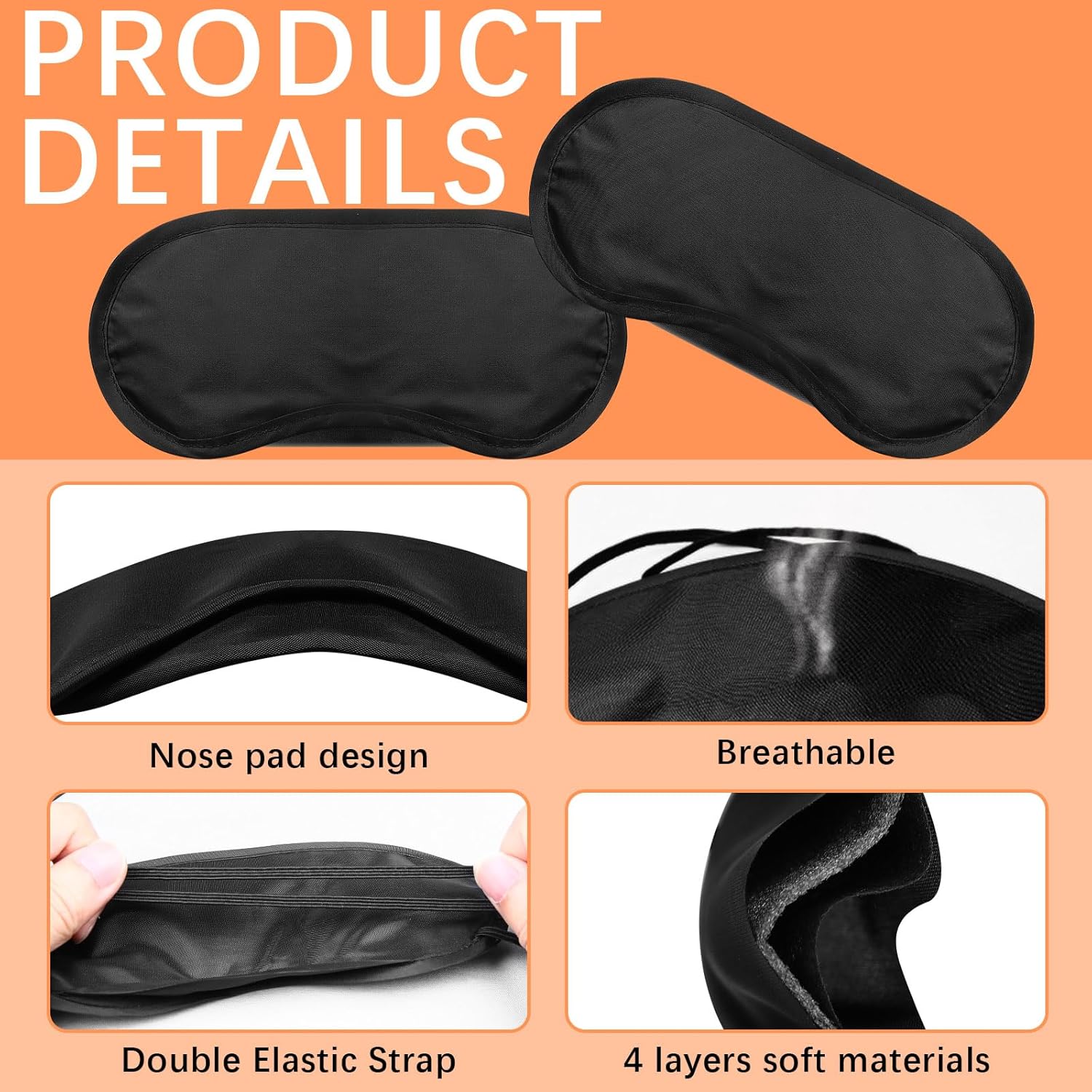 40 Pcs Black Sleep Masks Bulk, – обзор и цена Party Games Game