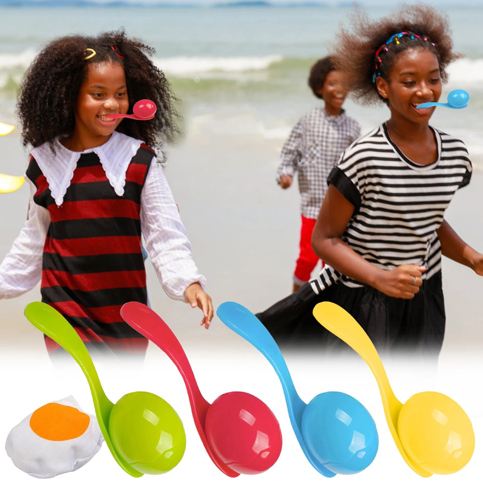Set Egg And Spoon Game For Kid – обзор и цена Party Games Juego