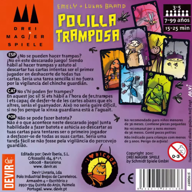 Polilla Tramposa Español Playi – обзор и цена Party Games Juego