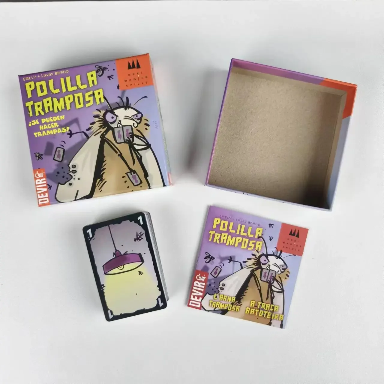 Cheating Moth Spanish Card Gam – обзор и цена Party Games Juego