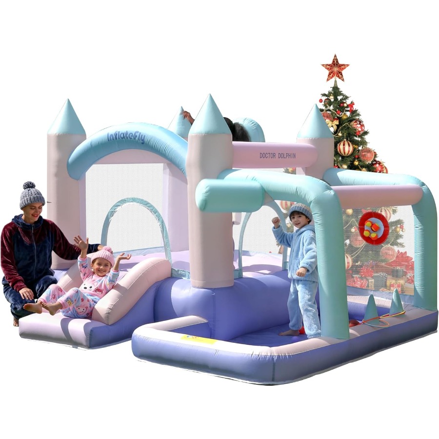 Inflatable Bounce House Slide  – обзор и цена Ring Toss Outdoor