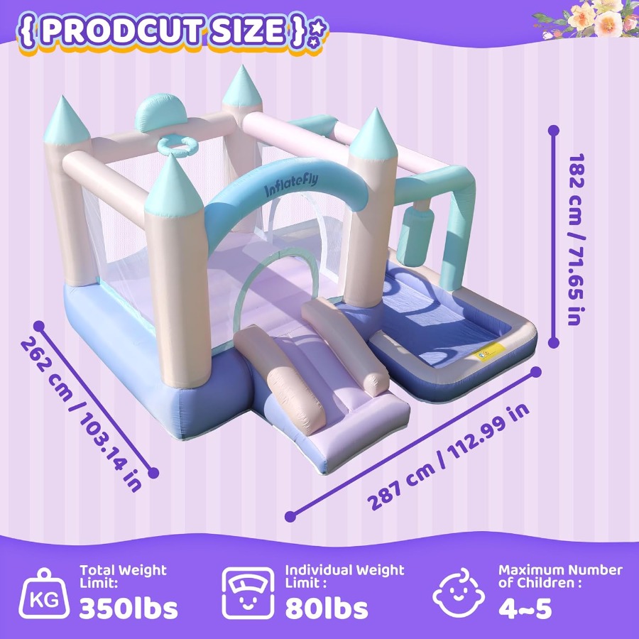 Inflatable Bounce House Slide  – обзор и цена Ring Toss Outdoor