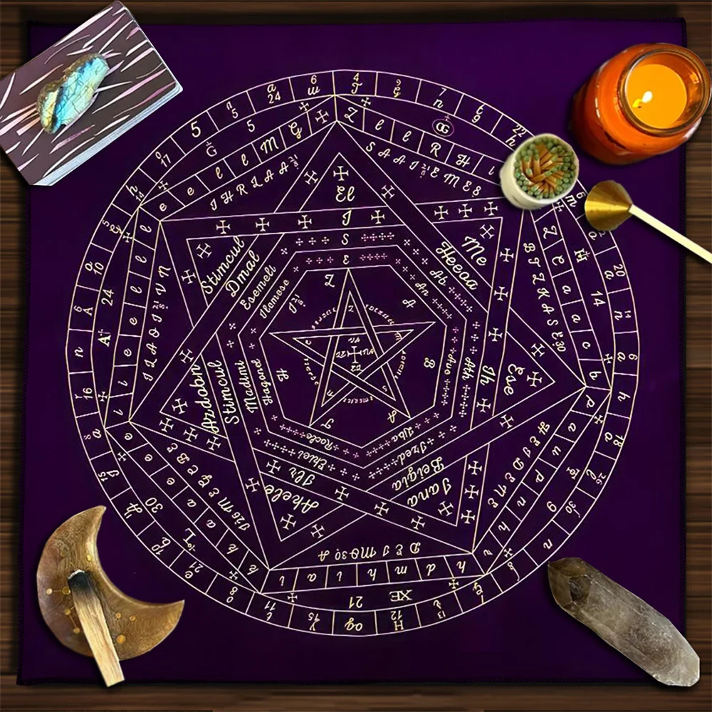Tarot Card Tablecloth Sigillum – обзор и цена Zodiac Party Games