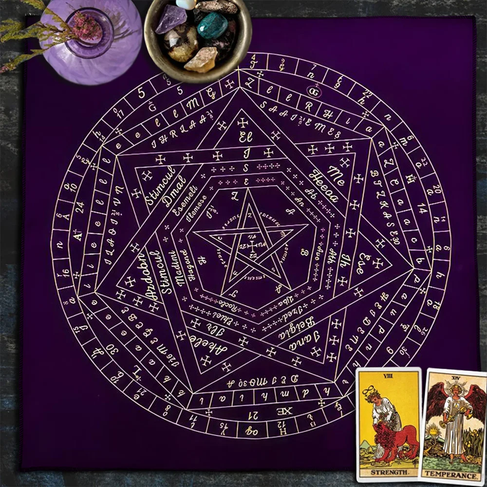 Tarot Card Tablecloth Sigillum – обзор и цена Zodiac Party Games