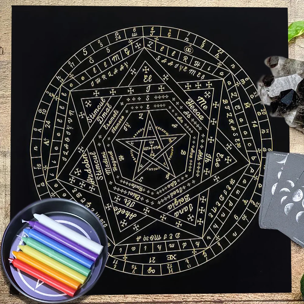 Tarot Card Tablecloth Sigillum – обзор и цена Zodiac Party Games
