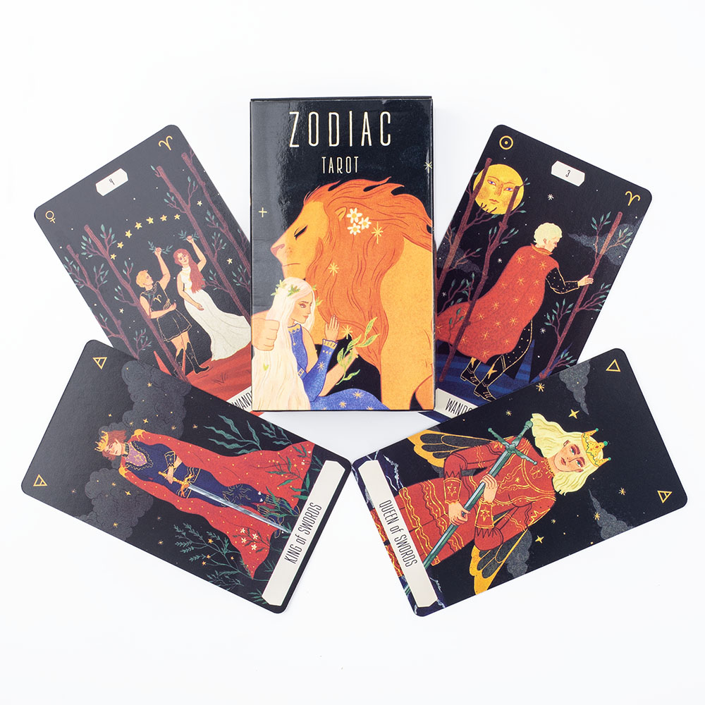 10.3*6cm Zodiac Tarot Cards Fa – обзор и цена Zodiac Party Games