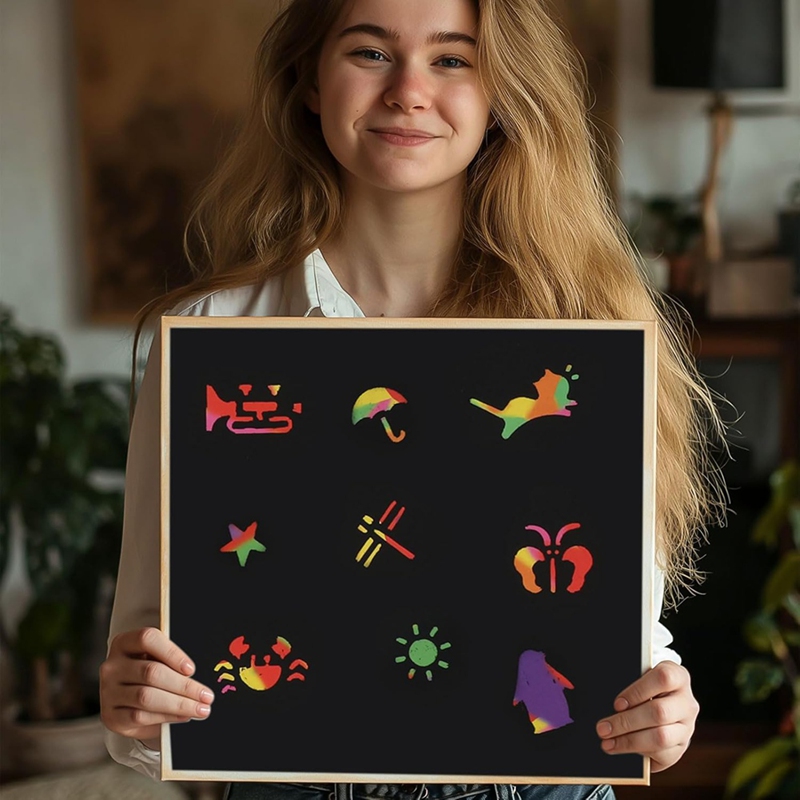 Scratch Paper Art Set, Black C – обзор и цена Party Games Gifts