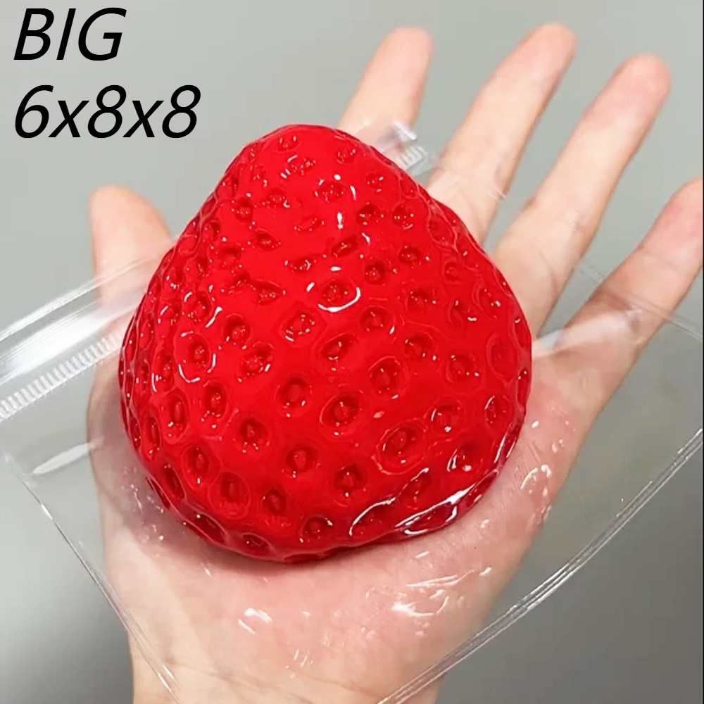 Strawberry Squeeze Toy Fidget  – обзор и цена Party Games Crazy