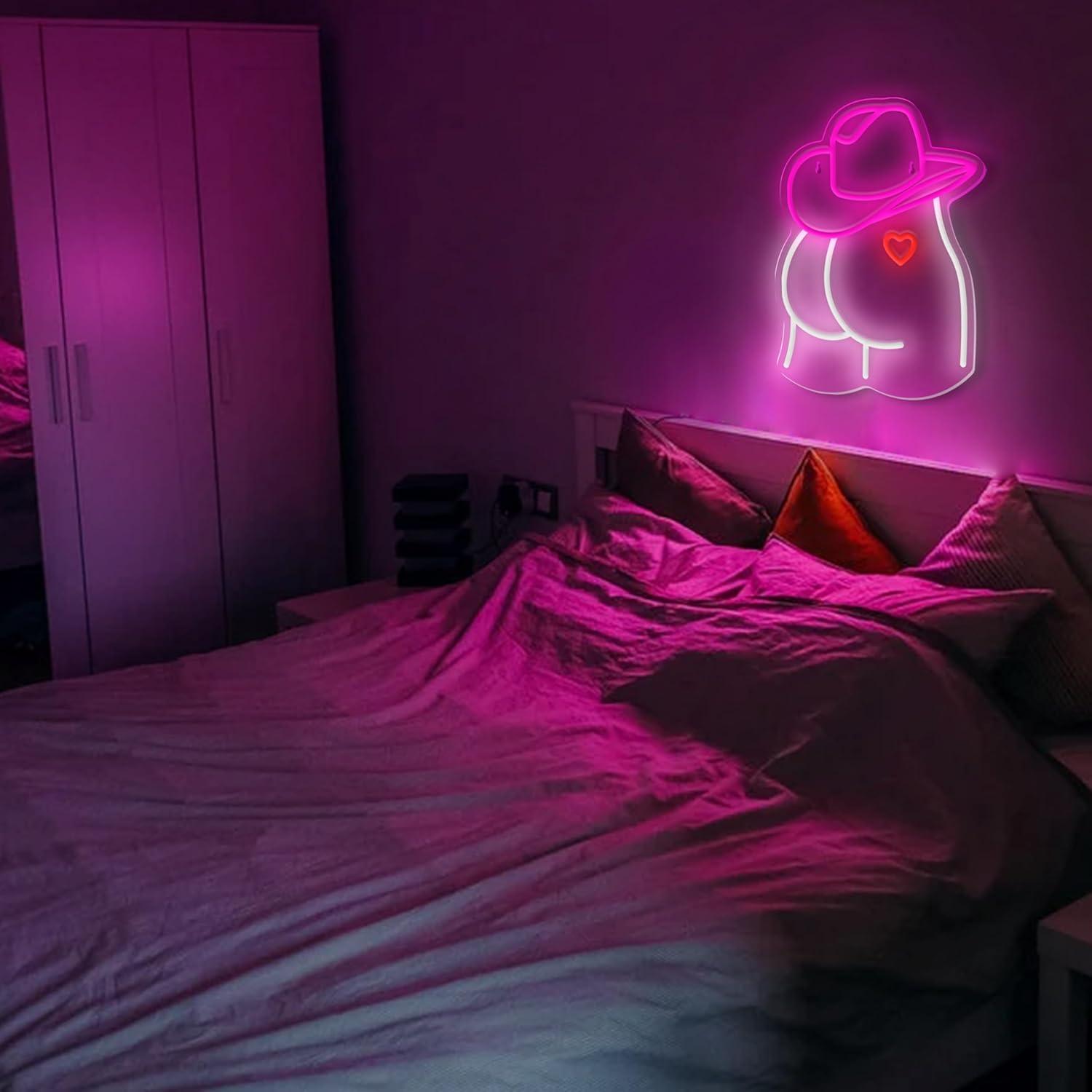 Cowgirl Neon Sign Dimmable LED – обзор и цена Party Games Gifts