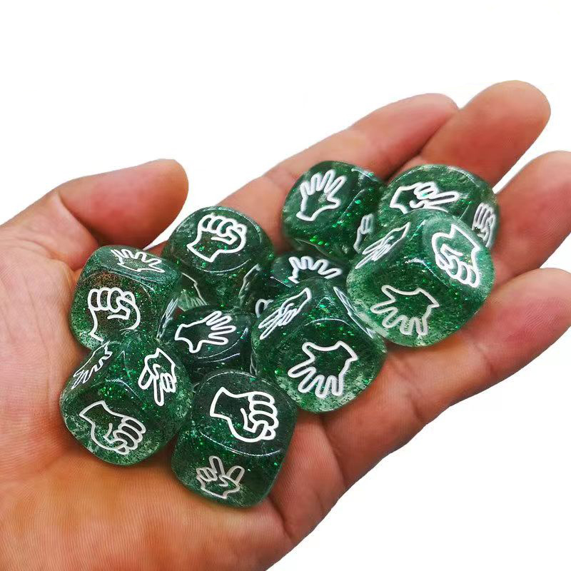 5PCS Rock Paper Scissors Dice  – обзор и цена Party Games Juego