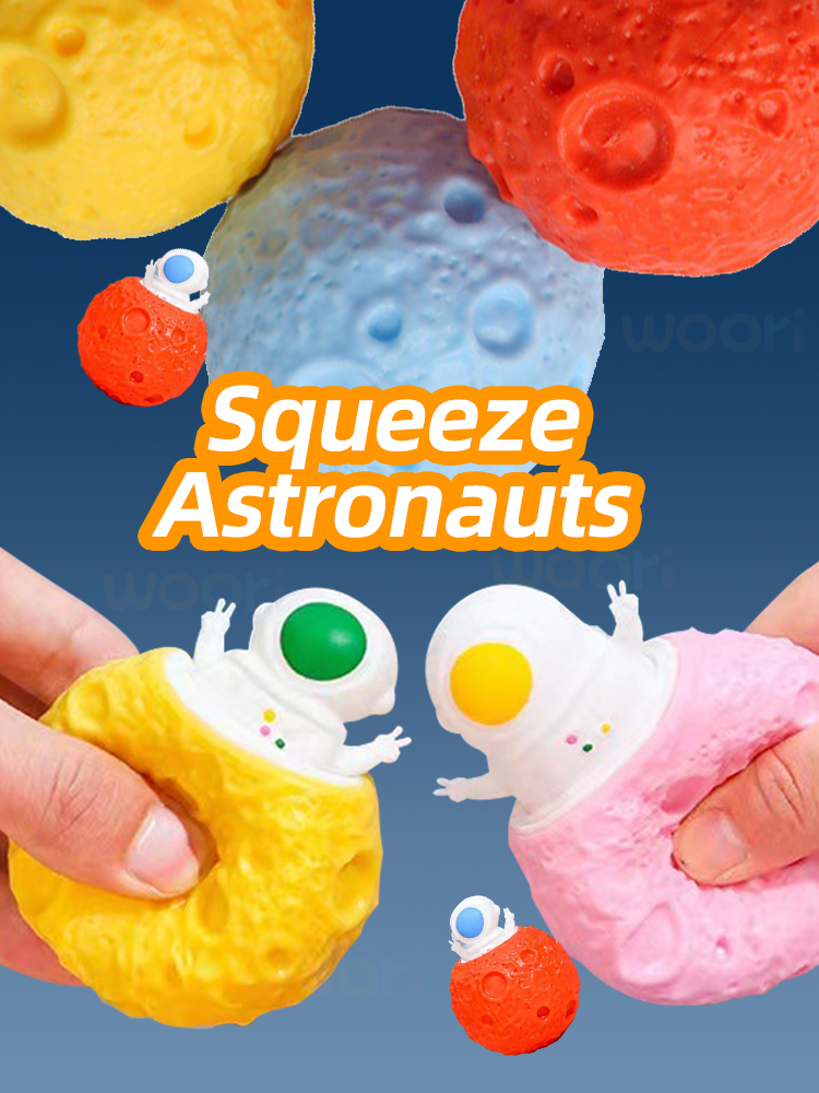 Squeeze Astronauts Planet TPR  – обзор и цена Party Games Adults Funny