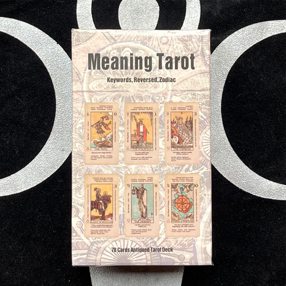 78pcs Meaning Tarot Cards Fami – обзор и цена Zodiac Party Games