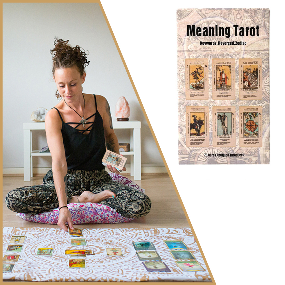 78pcs Meaning Tarot Cards Fami – обзор и цена Zodiac Party Games