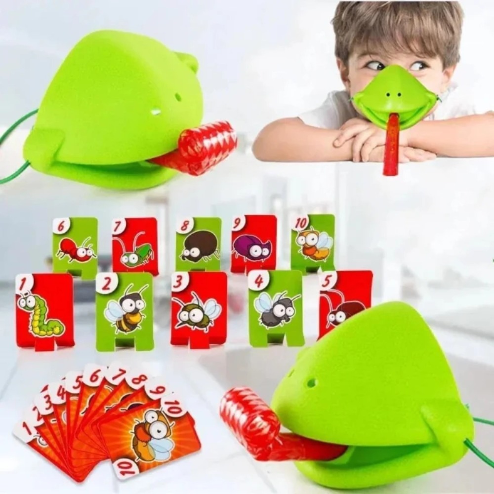 Frog Lizard Mask Wagging Tongu – обзор и цена Party Family Games