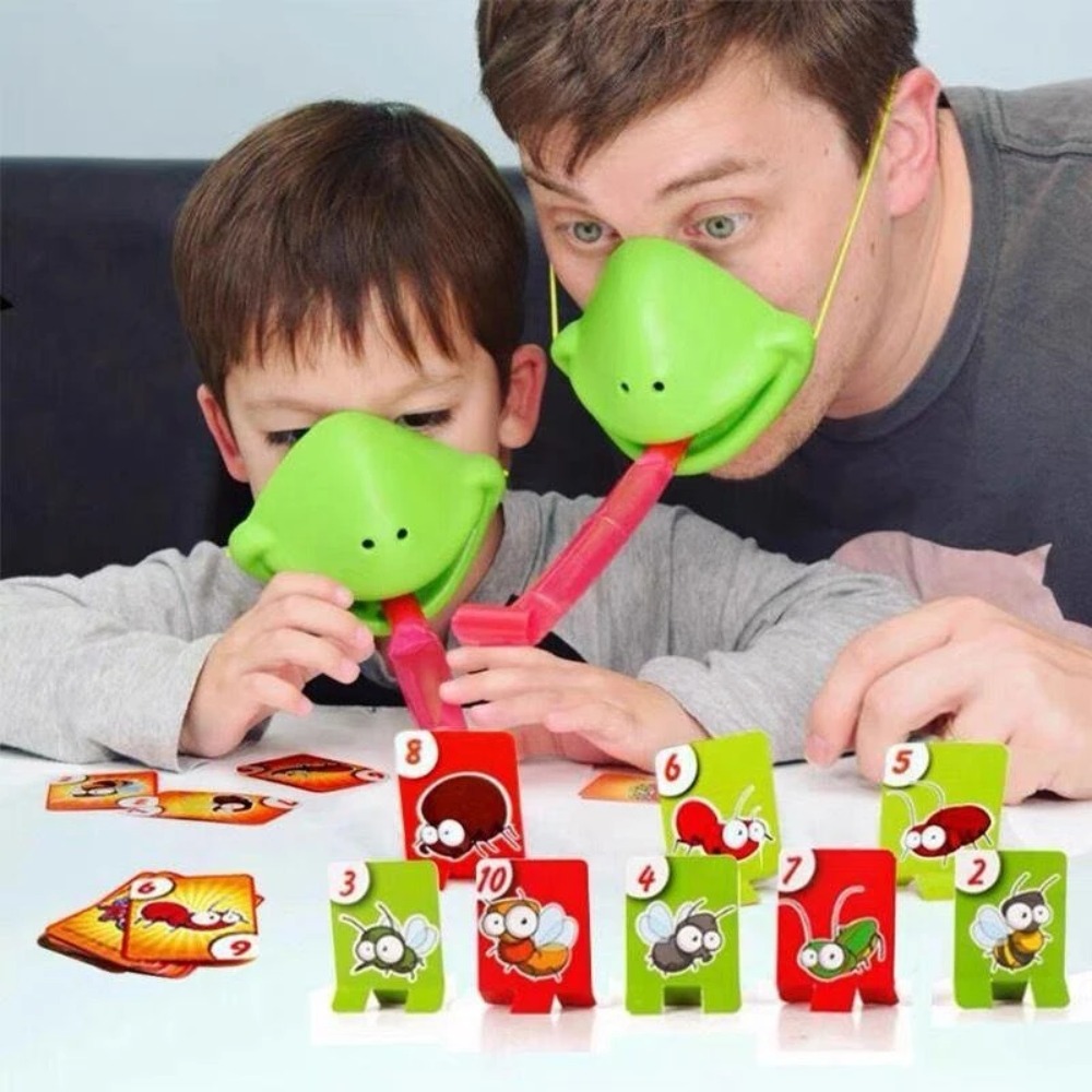Frog Lizard Mask Wagging Tongu – обзор и цена Party Family Games