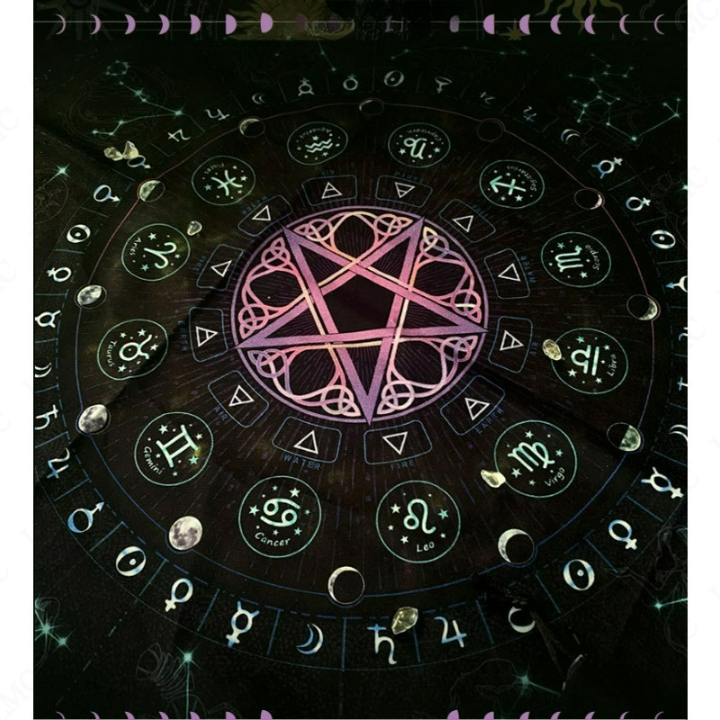 Tarot Tablecloth Mandala Flowe – обзор и цена Zodiac Party Games