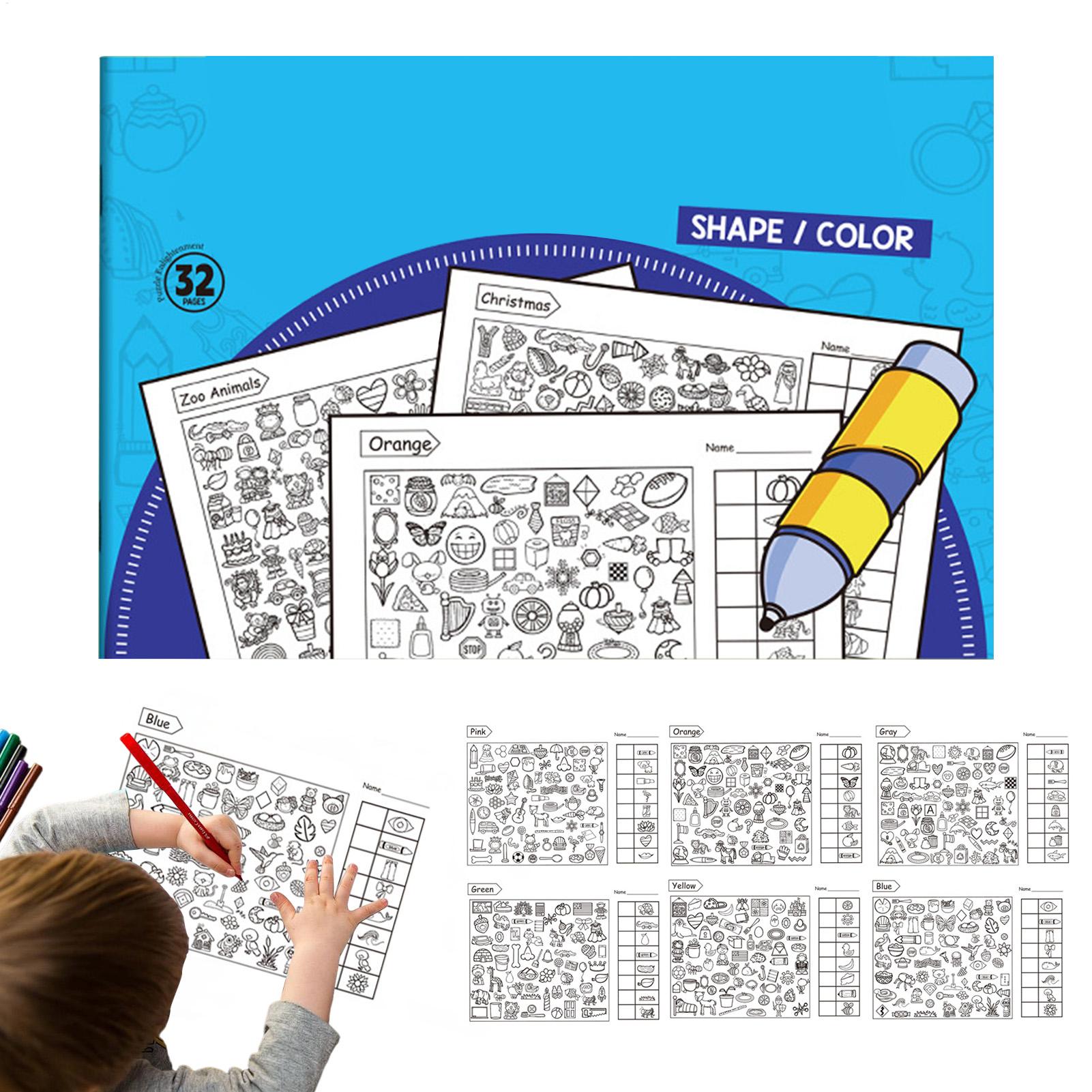 Preschool Activity Book With M – обзор и цена Party Games Kid Friendly