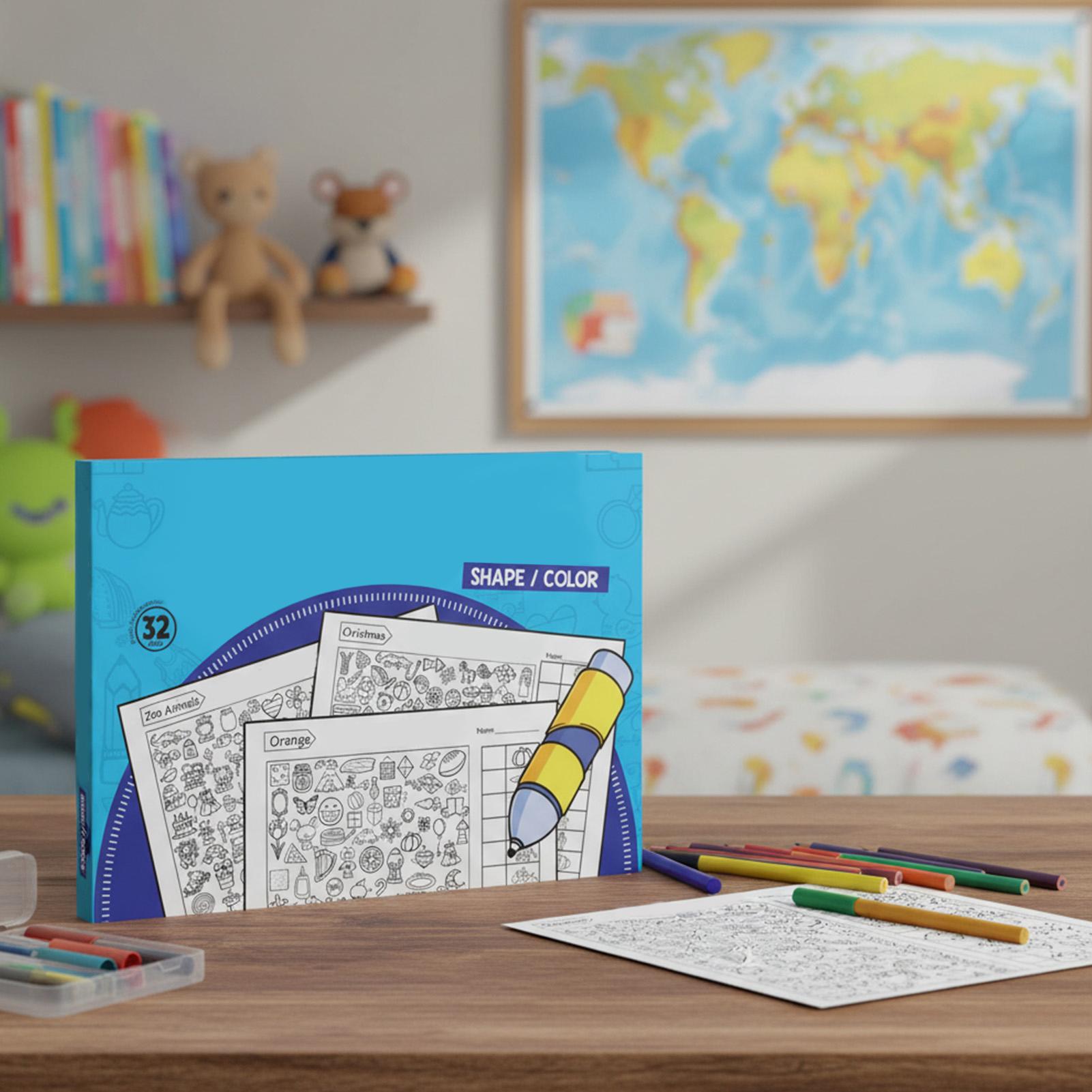 Preschool Activity Book With M – обзор и цена Party Games Kid Friendly