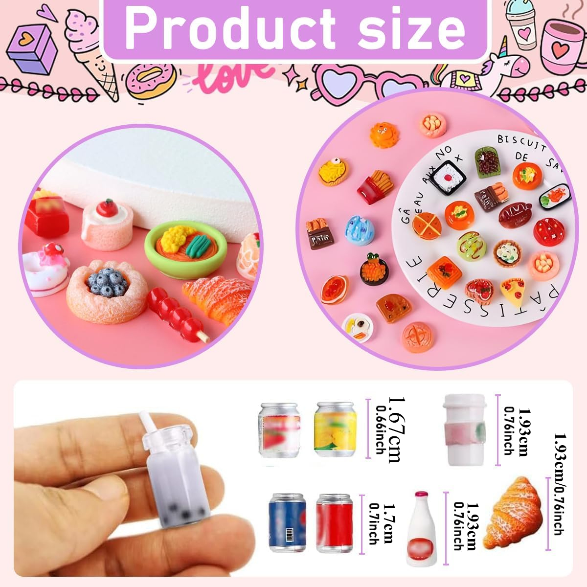50Pcs Miniature Food Drink Bot – обзор и цена Party Games You Can Play