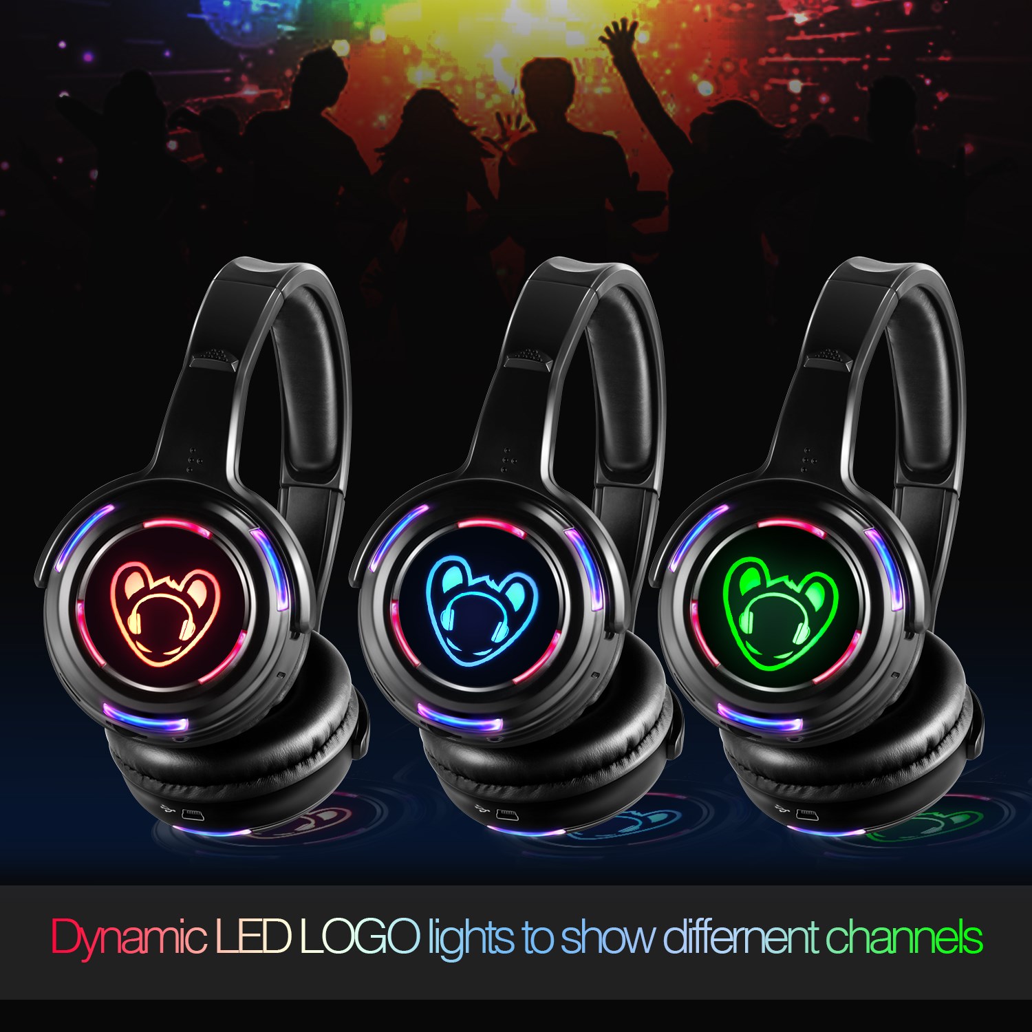 Silent Disco Headphone System  – обзор и цена Party Games Phone
