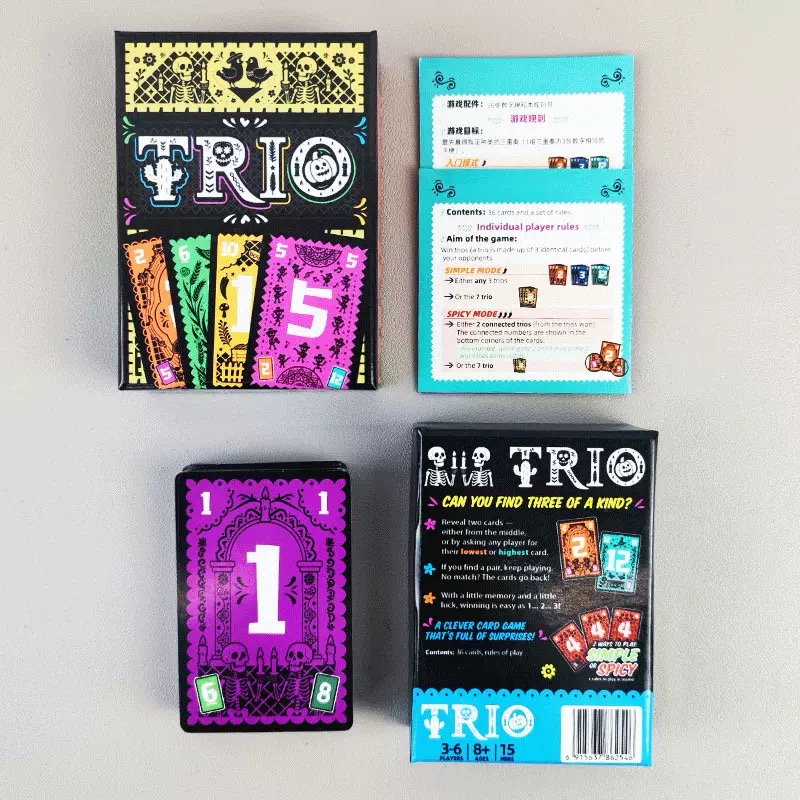 Trio, Family  Card Gameon the  – обзор и цена Party Games List