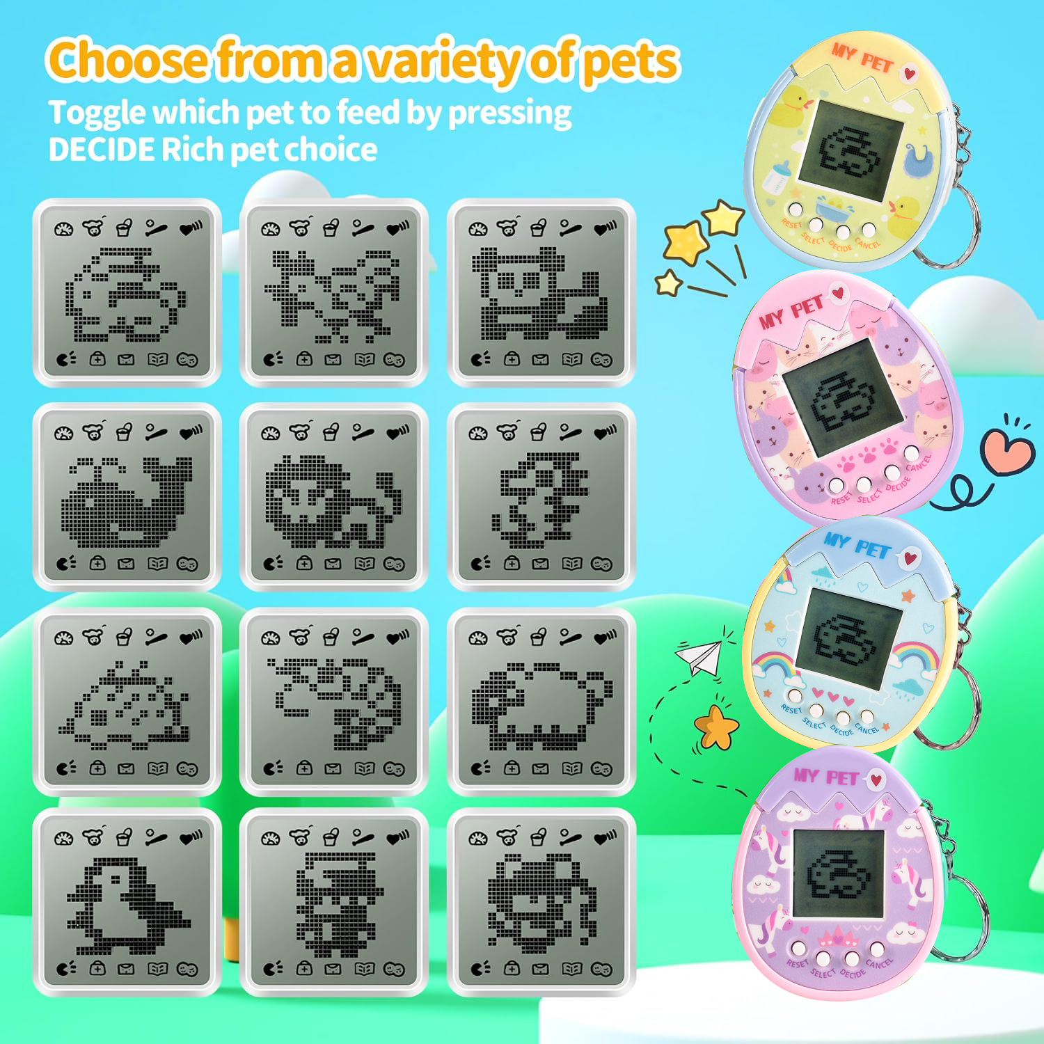 Interactive Toy Digital Pet -  – обзор и цена Party Games Phone