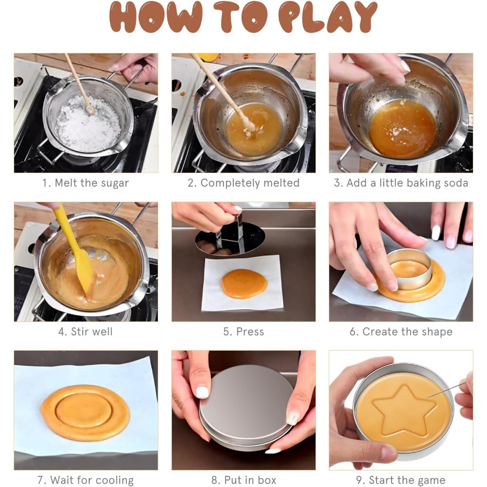 4pcs/set Korean Sugar Cookie M – обзор и цена Party Games Kid Friendly