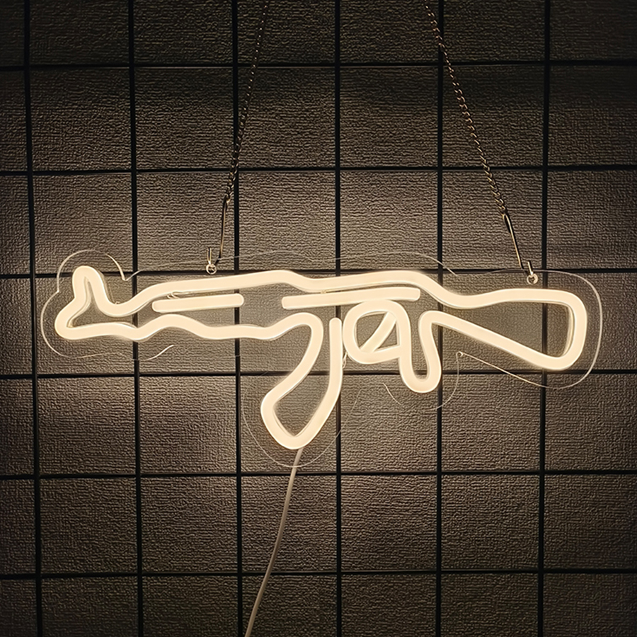 Gun Series Neon Sign For Wall  – обзор и цена Party Games Best