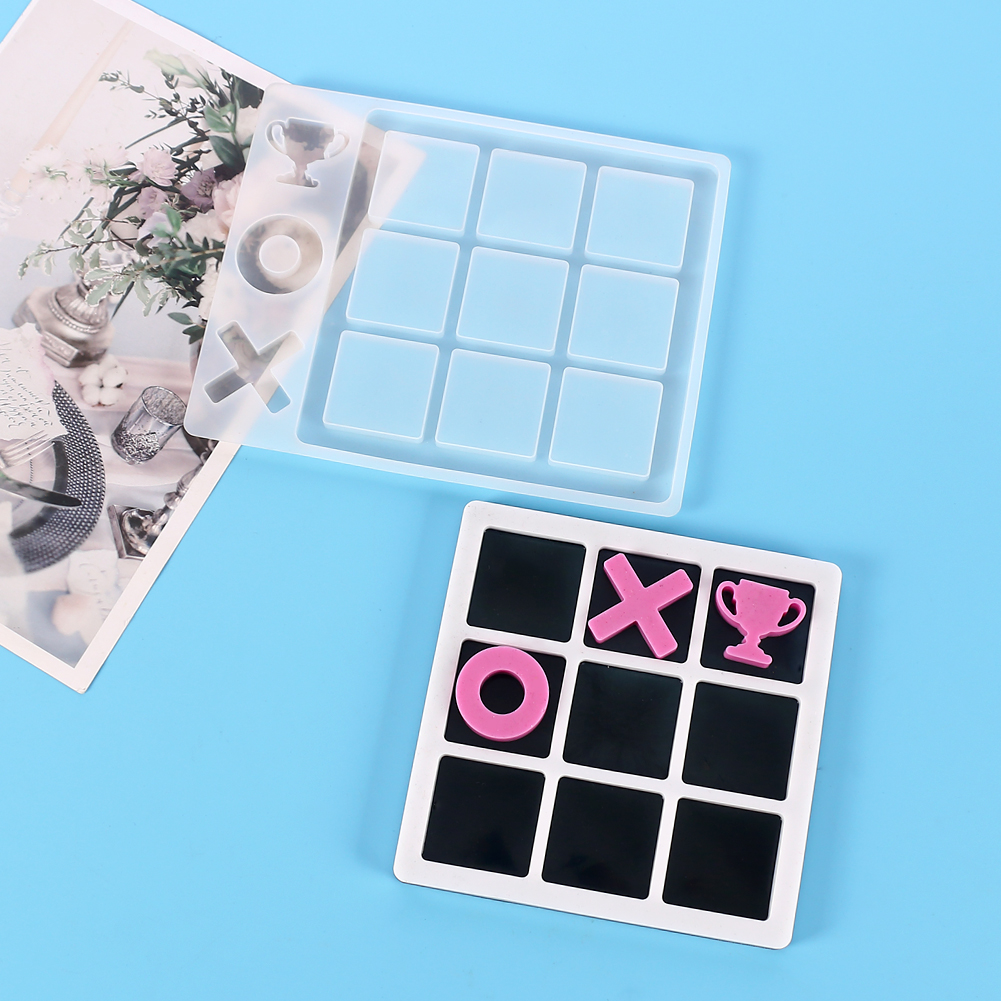Tic Tac Toe Silicone Resin Mol – обзор и цена Party Games Kid Friendly