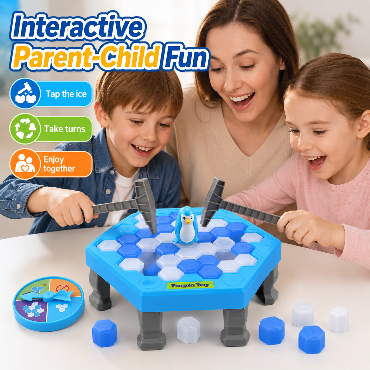 Penguin Breaking Ice Table Gam – обзор и цена Party Games Juego
