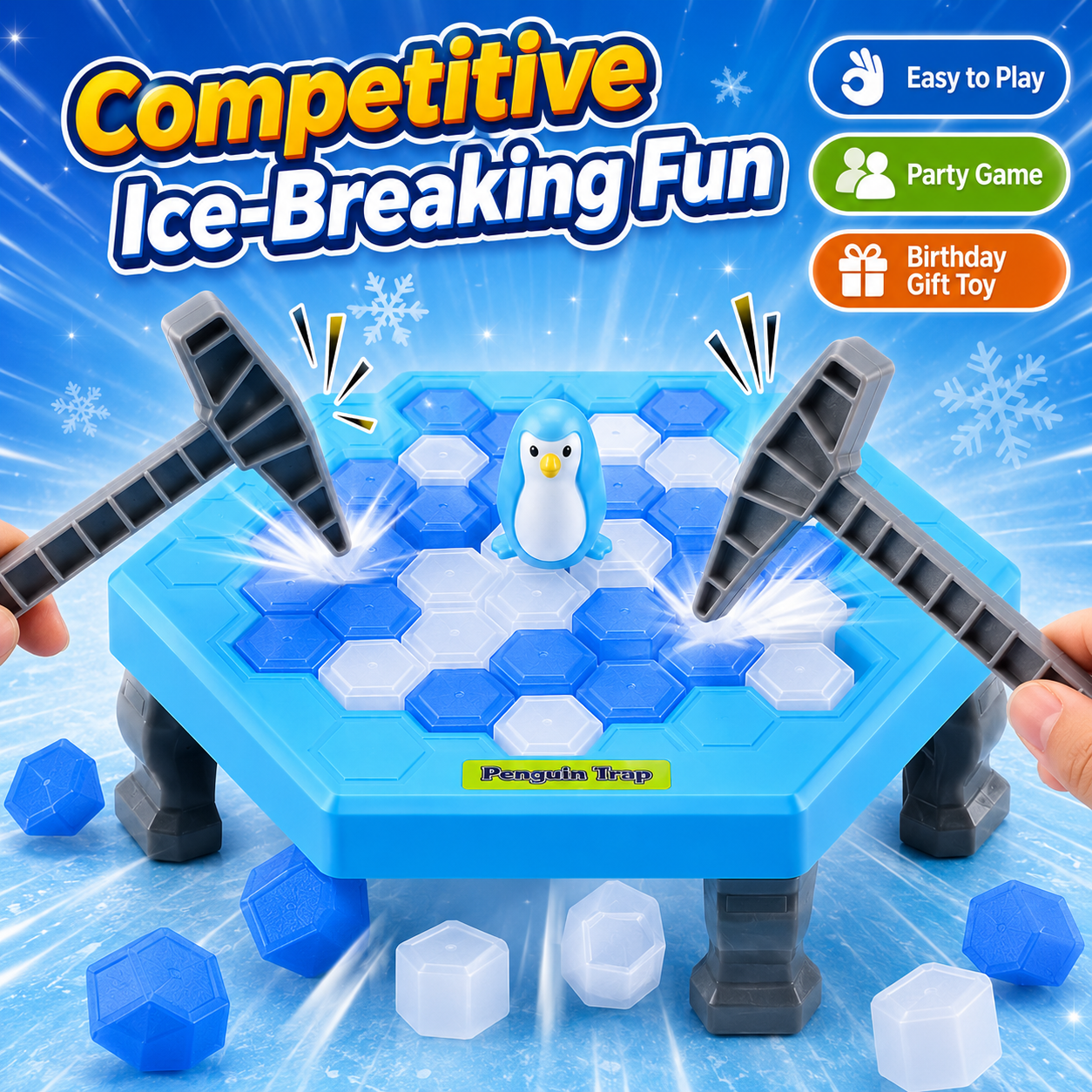 Penguin Breaking Ice Table Gam – обзор и цена Party Games Juego