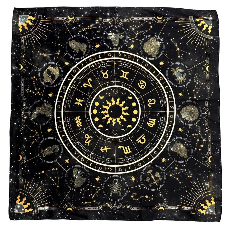 Tarot Cloth Zodiac Wheel Astro – обзор и цена Zodiac Party Games
