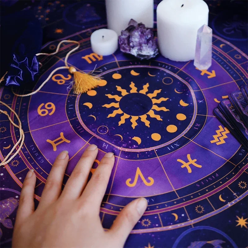 Tarot Cloth Zodiac Wheel Astro – обзор и цена Zodiac Party Games